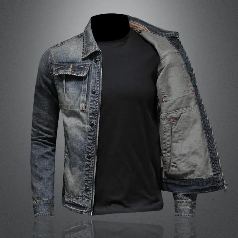 Antoine – Retro-Jeansjacke für den Vintage-Stil