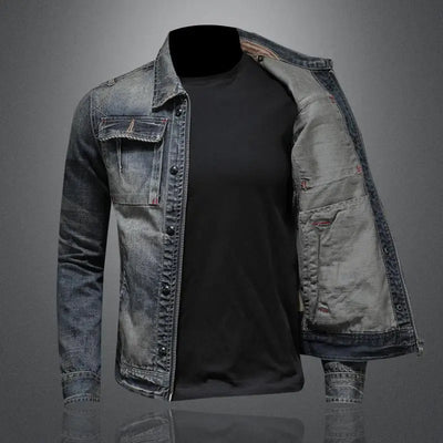 Antoine – Retro-Jeansjacke für den Vintage-Stil
