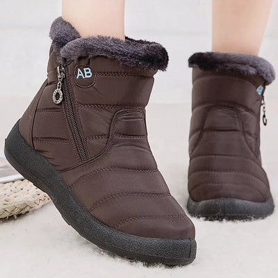 Anja | Stylische Damen Winter Schneestiefel | Bequem