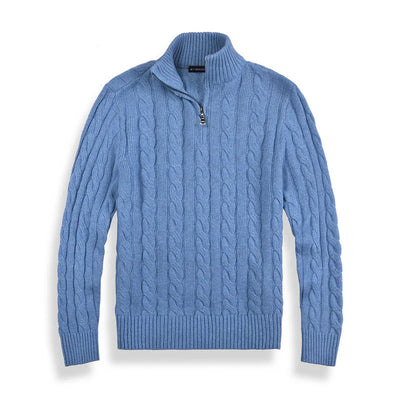 Stylischer Old Money Half Zip Pullover