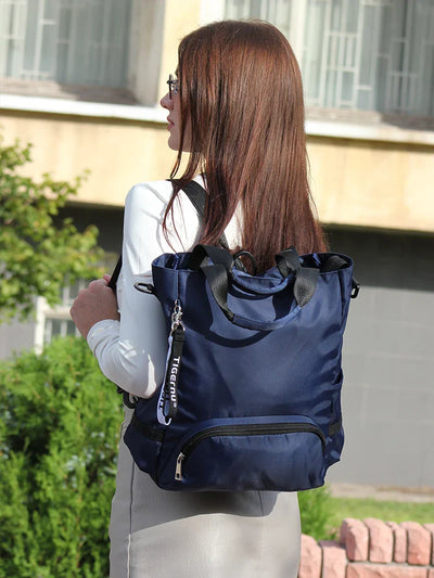 3-In-1 Fashion Women's Backpack - Leichte Umhängetasche - Reise Detail - Kapazität 12 Liter