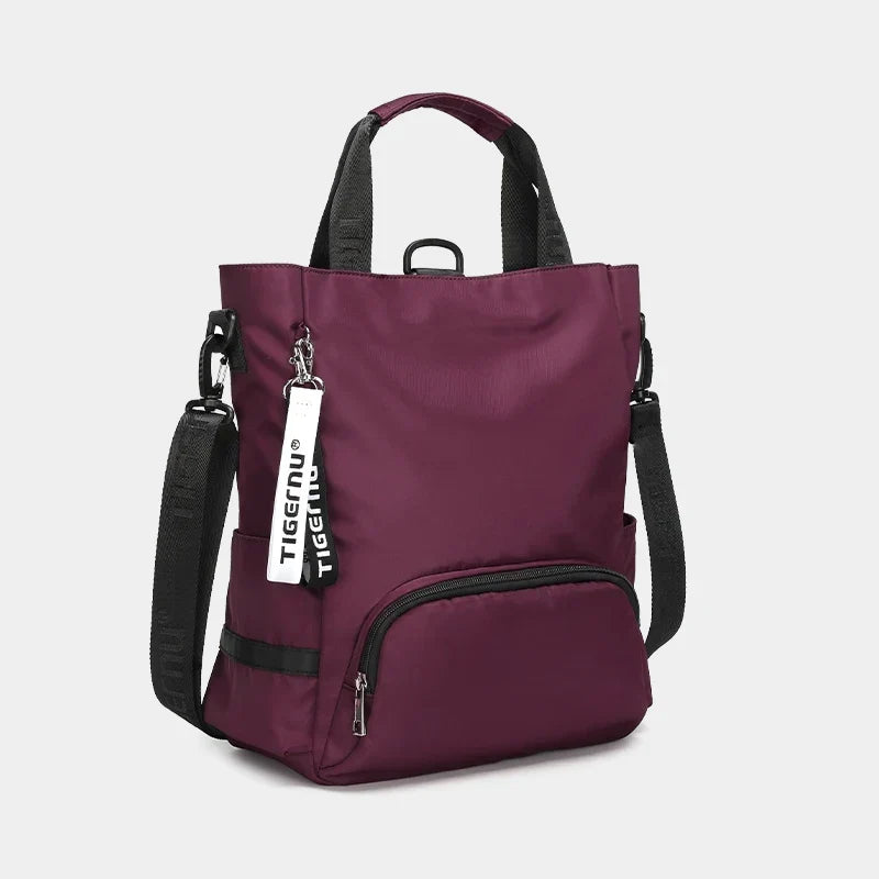 3-In-1 Fashion Women's Backpack - Leichte Umhängetasche - Reise Detail - Kapazität 12 Liter