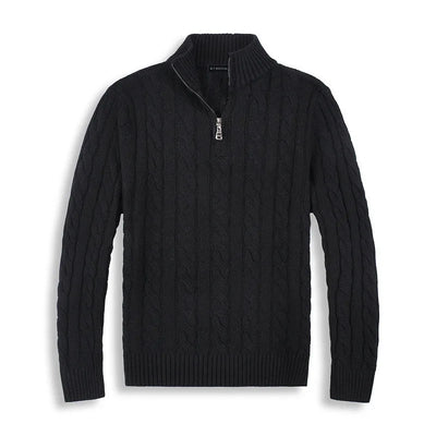 Stylischer Old Money Half Zip Pullover