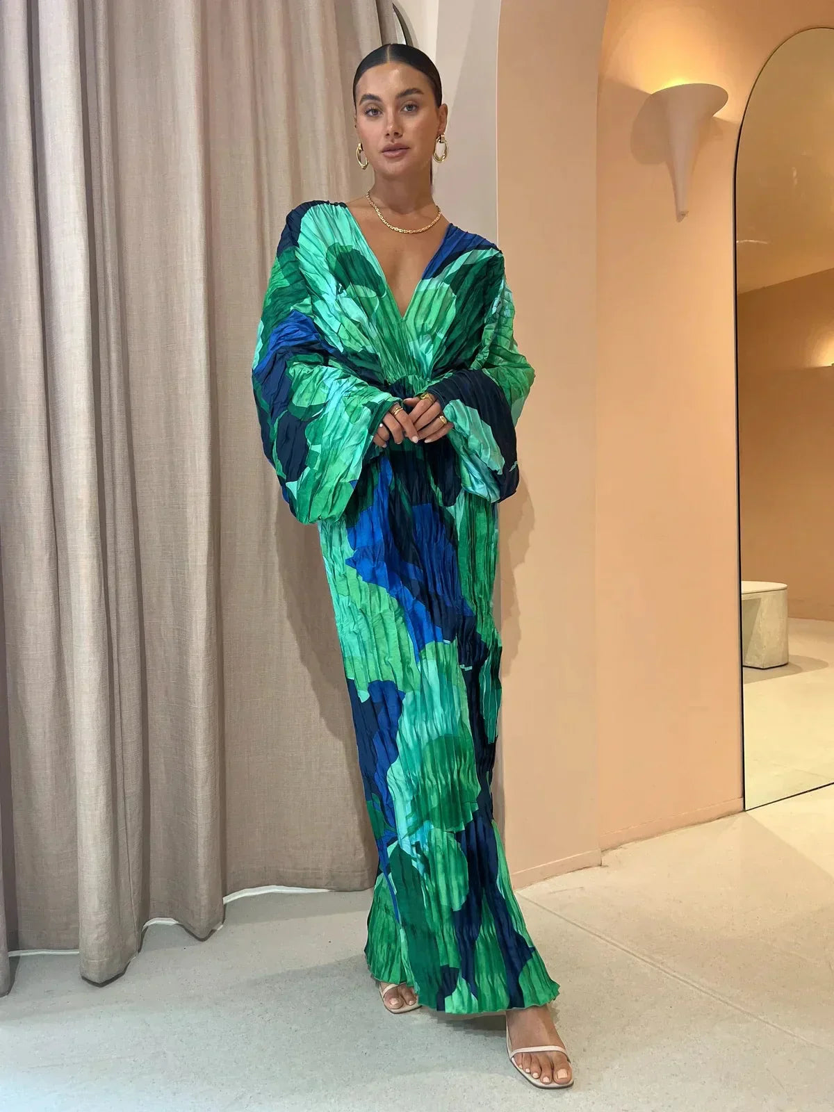 Eva - Plissee-Kleid