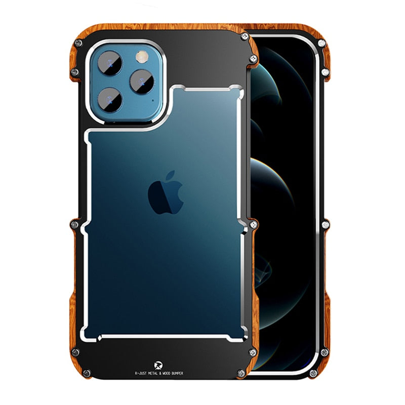 iPhone-Hülle mit Holz-Finish