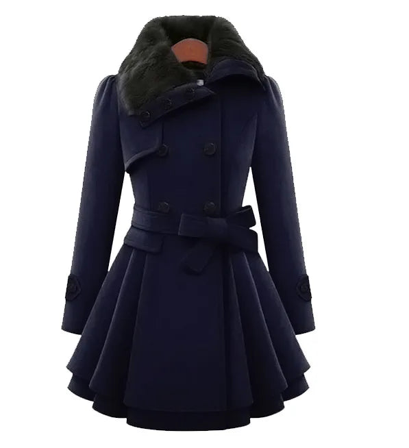 Emily - Damen Trenchcoat Slim Fit | Stilvoller Mantel