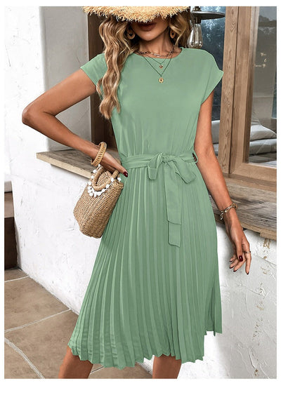 Farrah | Schönes plissiertes Kleid