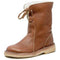 Wasserdichte Fleece-Damenstiefel mit warmem Wollfutter - Ideal für den Winter