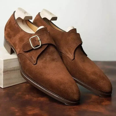 Hochwertige Wildleder Herrenschuhe