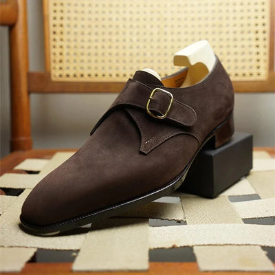 Hochwertige Wildleder Herrenschuhe