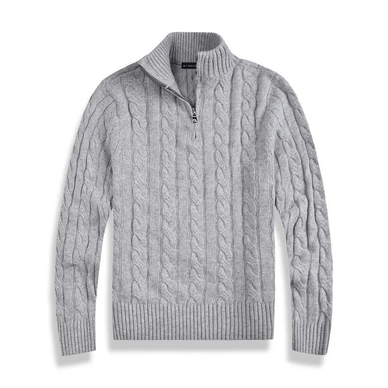 Stylischer Old Money Half Zip Pullover