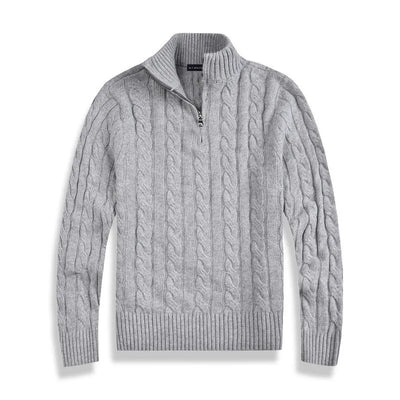 Stylischer Old Money Half Zip Pullover