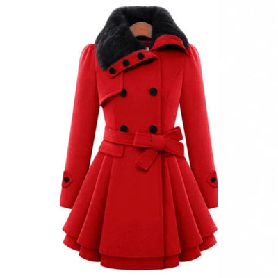 Emily - Damen Trenchcoat Slim Fit | Stilvoller Mantel