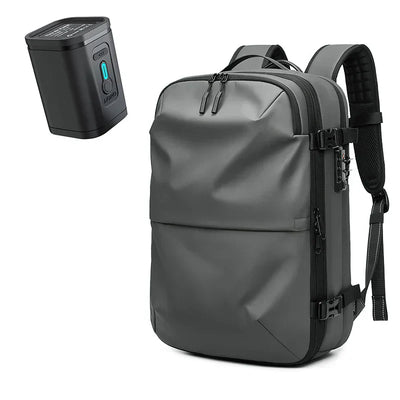 Anti-Diebstahl-Rucksack - 60L Reiserucksack mit Vakuum-Kompression