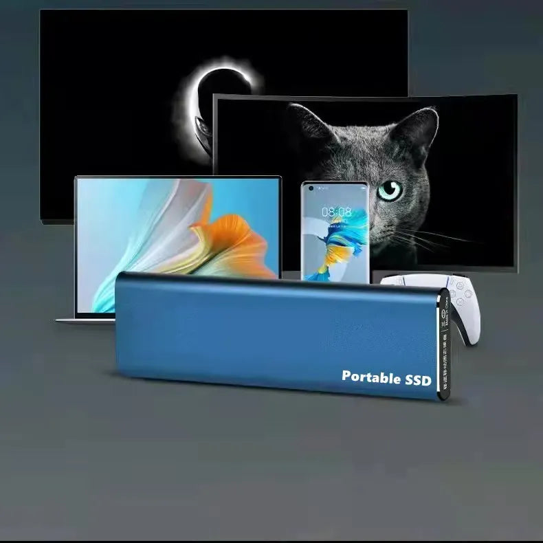 4TB External SSD - Ultra-schnelles, kompaktes und langlebiges Speicherlaufwerk