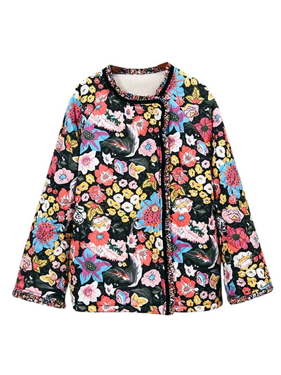 ColorCascade - Stylischer Mantel für den kommenden Frühling