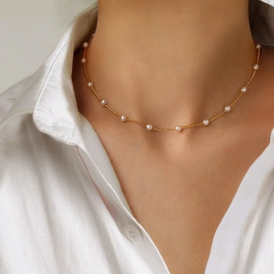 Lily | Conjunto de collar de oro y plata de 3 capas con colgante de corazón o cruz 