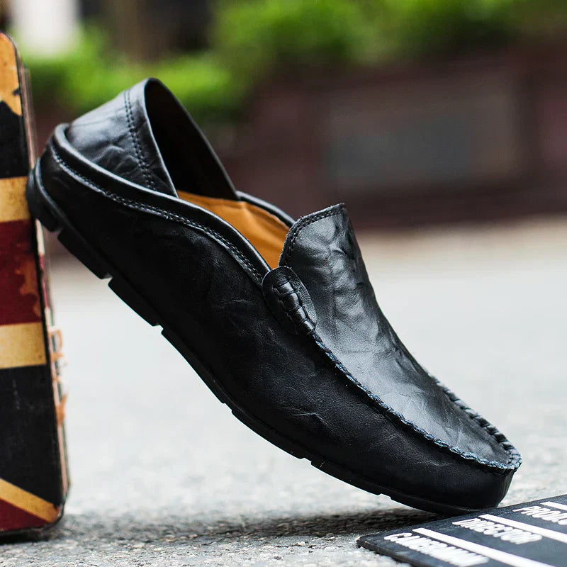 Klassische Leder-Loafer für Herren – Eleganz für jeden Tag