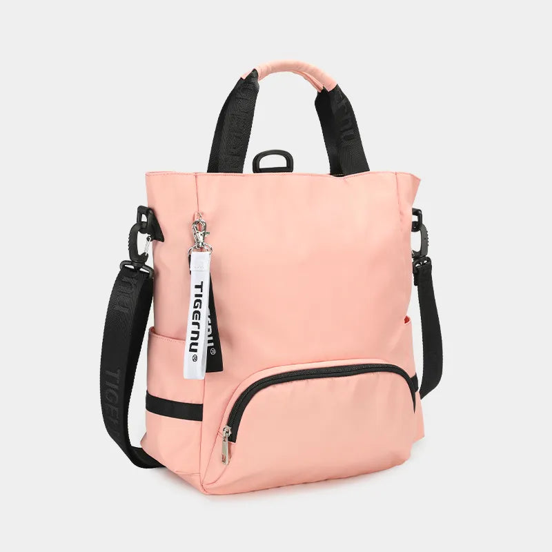 3-In-1 Fashion Women's Backpack - Leichte Umhängetasche - Reise Detail - Kapazität 12 Liter