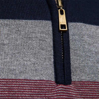 Modischer Pullover mit halbem Reißverschluss | Bequeme und modische Passform