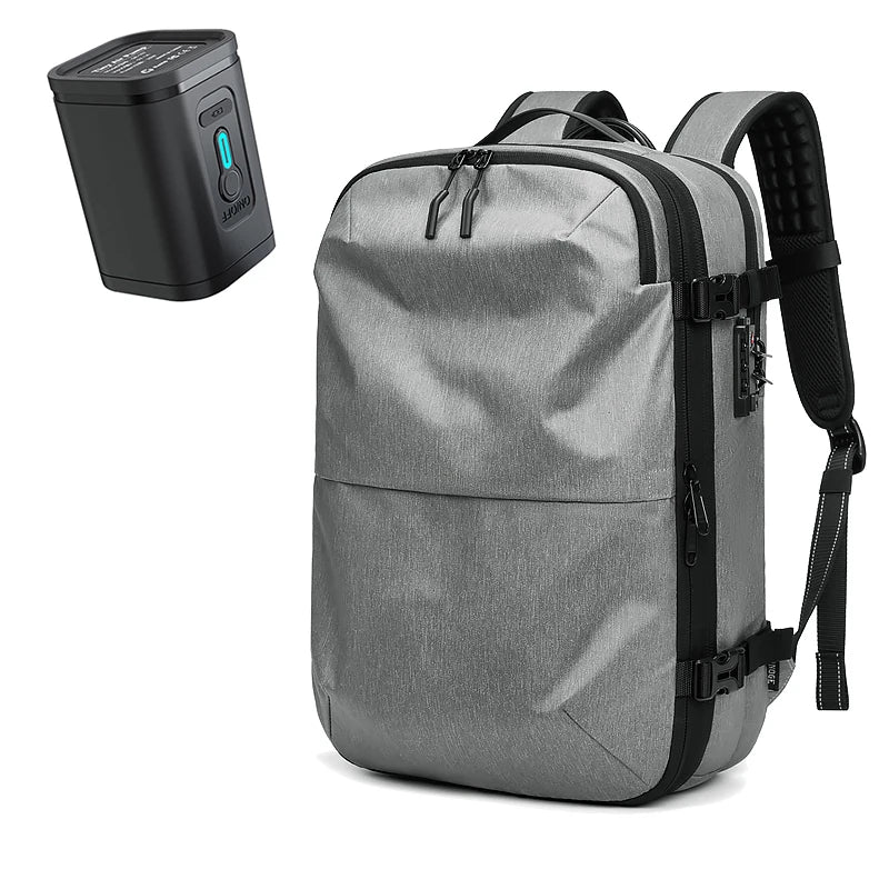 Anti-Diebstahl-Rucksack - 60L Reiserucksack mit Vakuum-Kompression