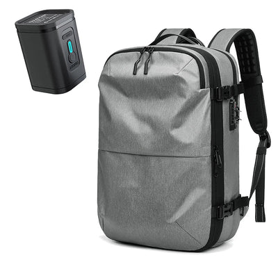 Anti-Diebstahl-Rucksack - 60L Reiserucksack mit Vakuum-Kompression