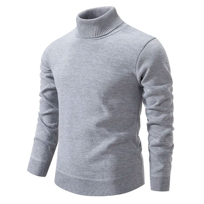 Rollkragenpullover aus weicher Wolle für Männer