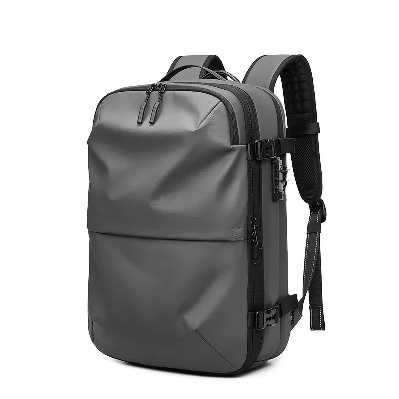 Anti-Diebstahl-Rucksack - 60L Reiserucksack mit Vakuum-Kompression