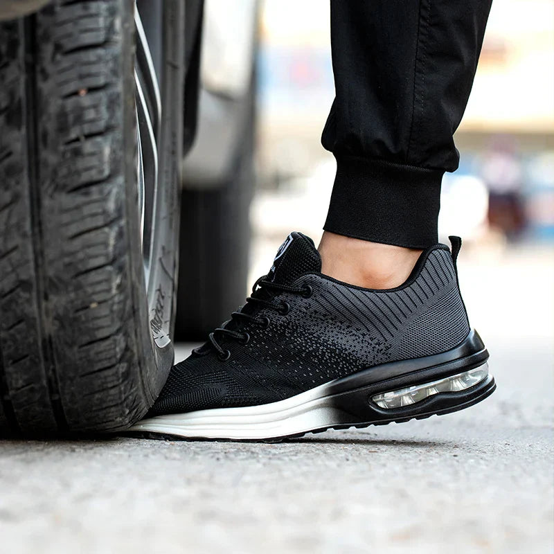 Scarpe di sicurezza unisex con puntale in acciaio - Scarpe da lavoro antiperforazione