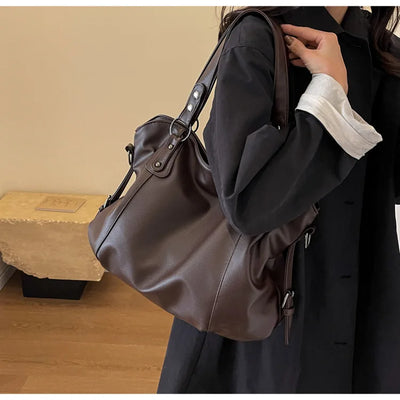 Lunelle - Bolso grande de piel flexible