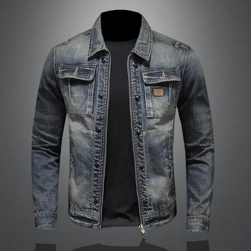 Antoine – Retro-Jeansjacke für den Vintage-Stil
