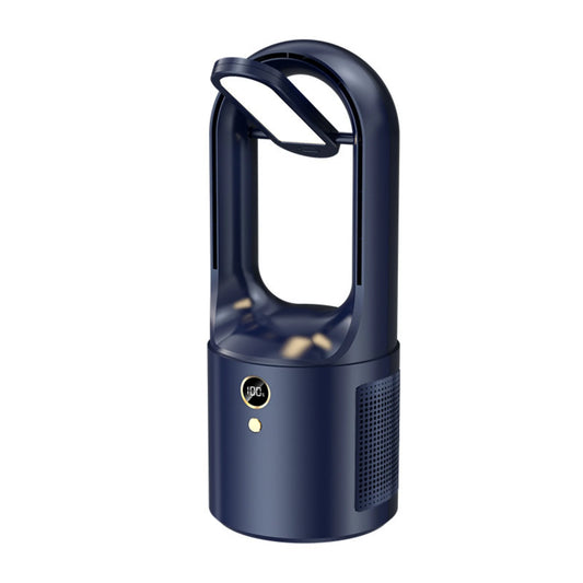 Blue LED Bladeless Table Fan