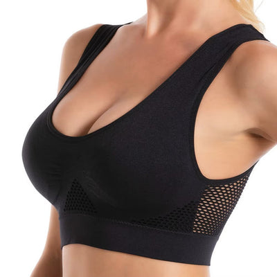 Nahtloser Sport-Push-Up-BH