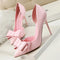INGE | Schicke Pumps mit Schleifendetail und spitzer Spitze