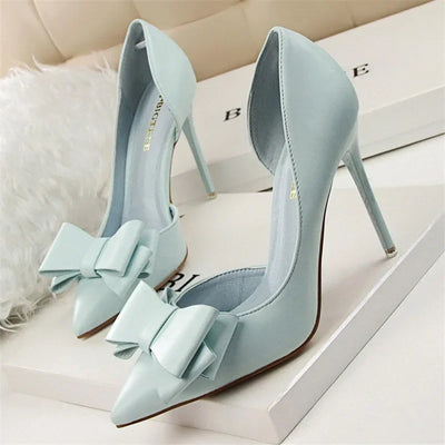 INGE | Schicke Pumps mit Schleifendetail und spitzer Spitze