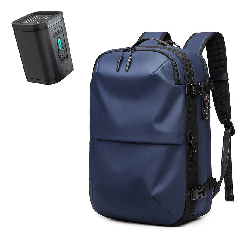 Anti-Diebstahl-Rucksack - 60L Reiserucksack mit Vakuum-Kompression