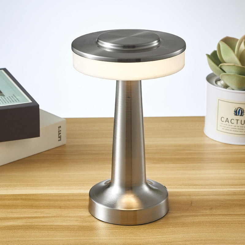 Lumey - Lampe de table rétro avec fonction tactile
