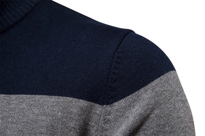 Modischer Pullover mit halbem Reißverschluss | Bequeme und modische Passform