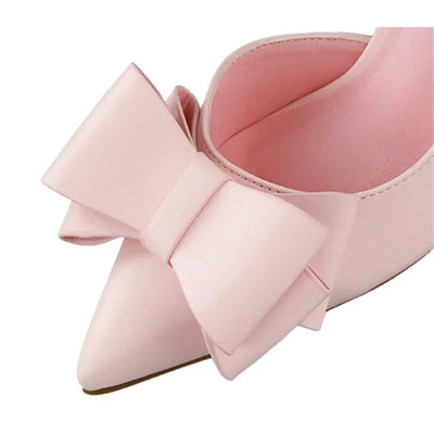 INGE | Schicke Pumps mit Schleifendetail und spitzer Spitze