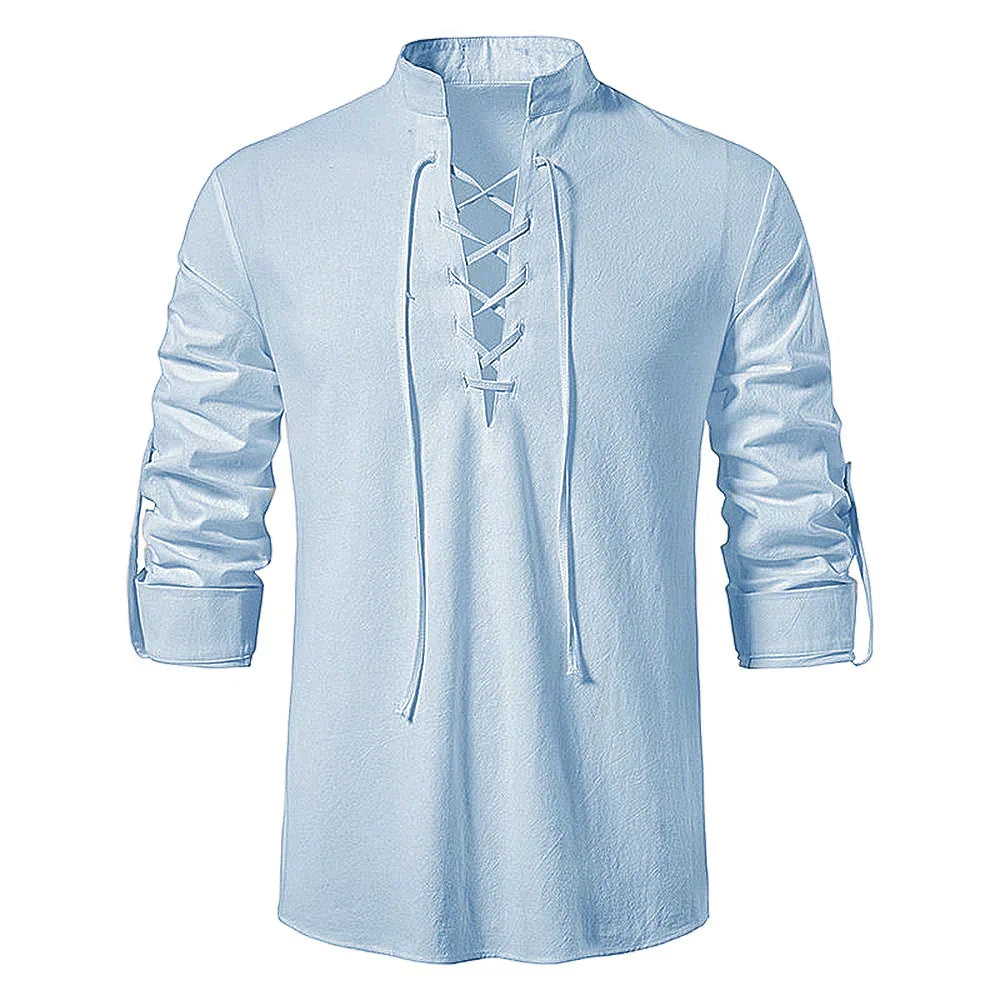 Camicia di lino in cotone