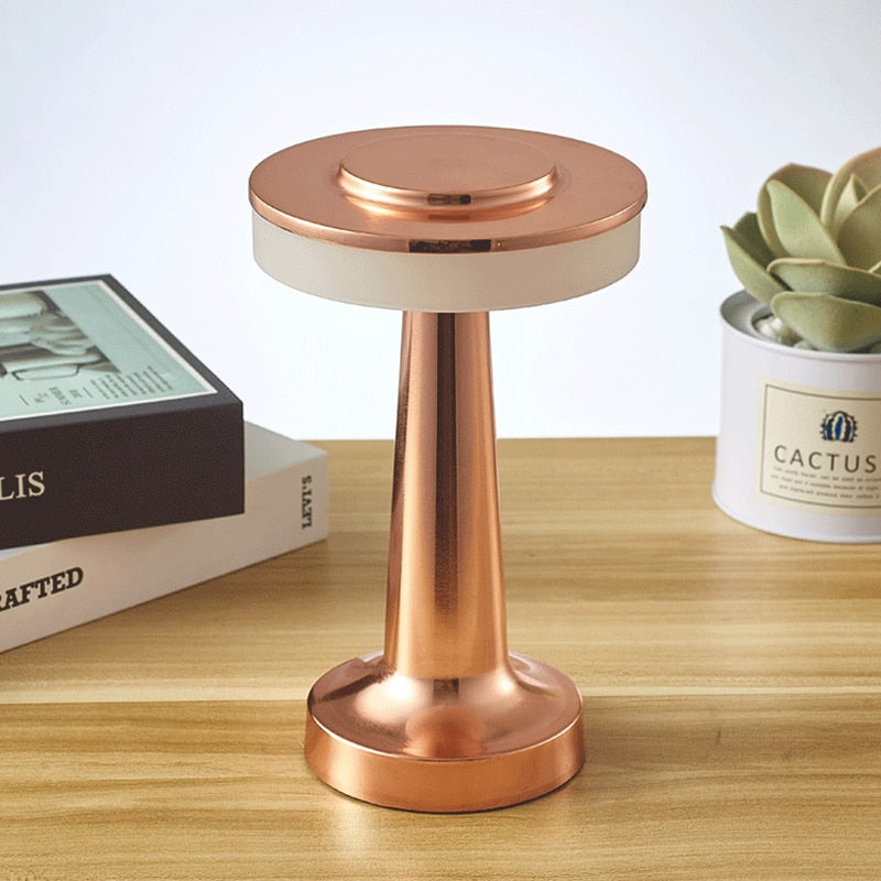 Lumey - Retro-Bartischlampe mit Touch-Funktion