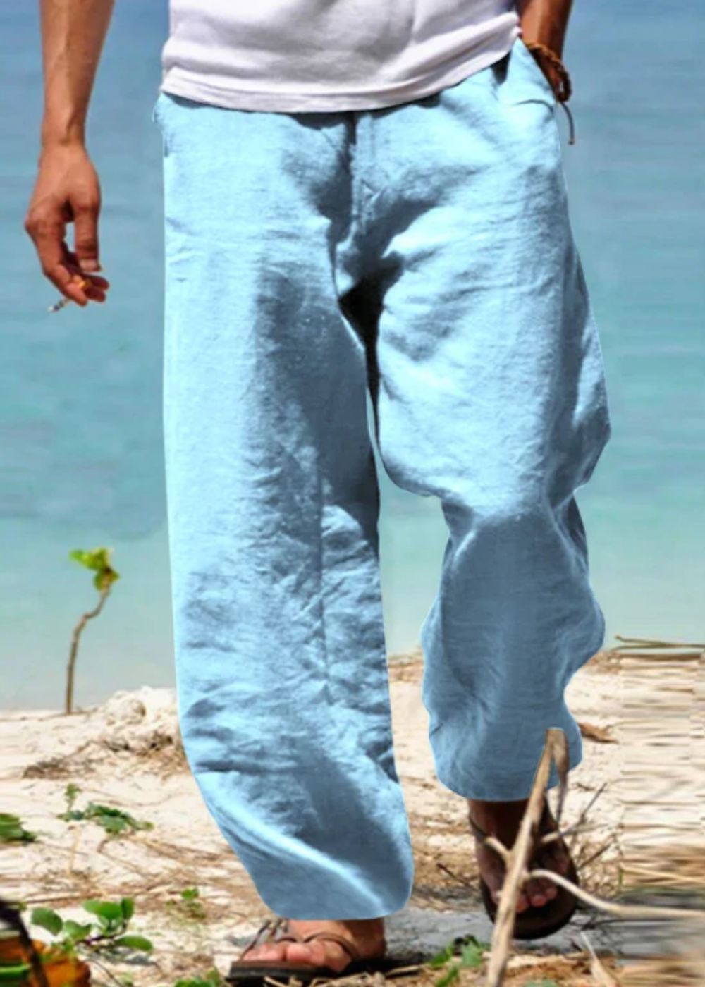 Salvatore - Pantaloni da spiaggia comodi