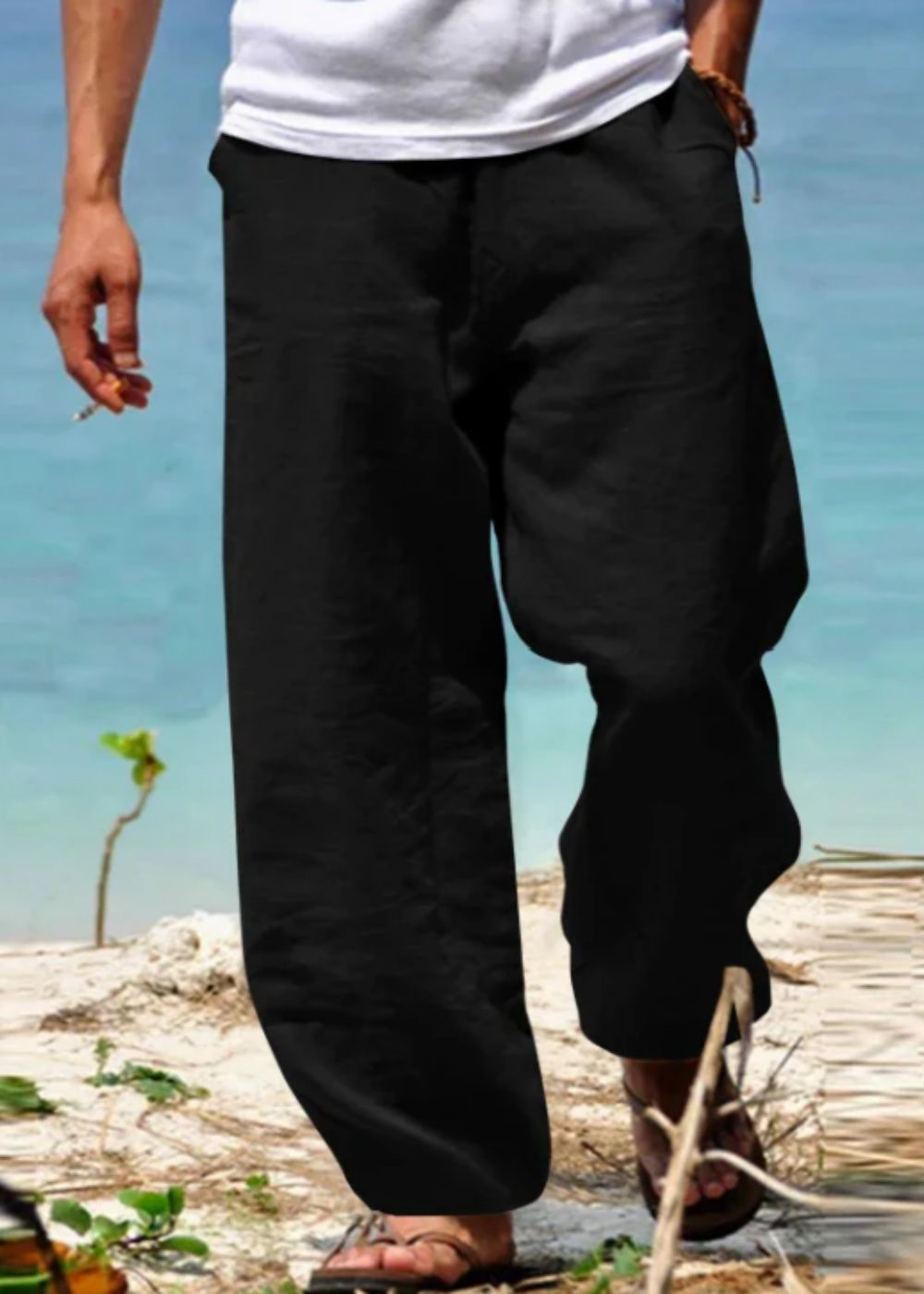 Salvatore - Pantaloni da spiaggia comodi