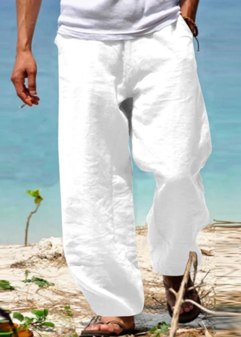 Salvatore - Pantaloni da spiaggia comodi