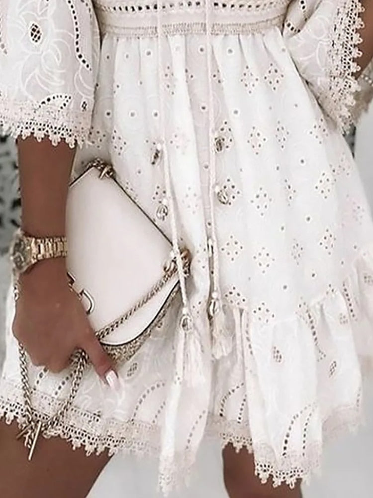 Élise Spitzenkleid - sommerliche Boho-Eleganz