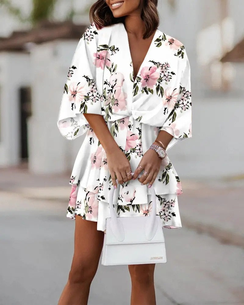 Lucia - Boho-Minikleid für Frauen