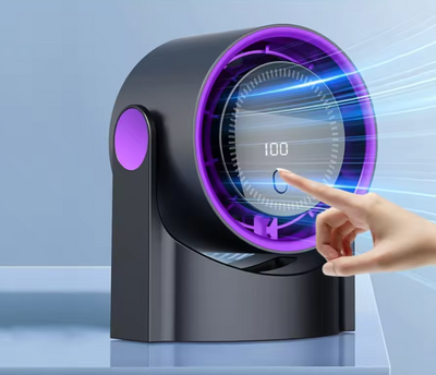 Ultraleiser Tischventilator ohne Rotorblätter – Sicherer & Effizienter Luftkühler für Sommerhitze
