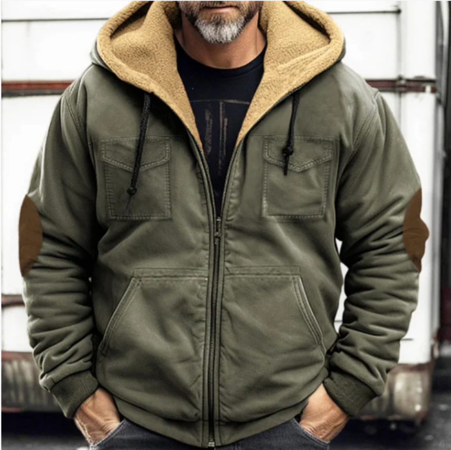 El Sherpa Gary - Warmer Sherpa-Pullover für Herbst und Winter