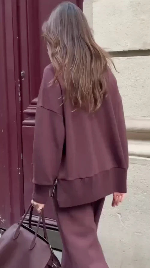 Entspannungsset Lina für Frauen - Elegante und bequeme Freizeitkleidung