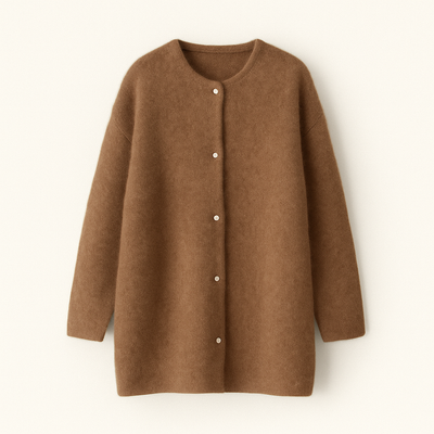Cardigan light brown khaki